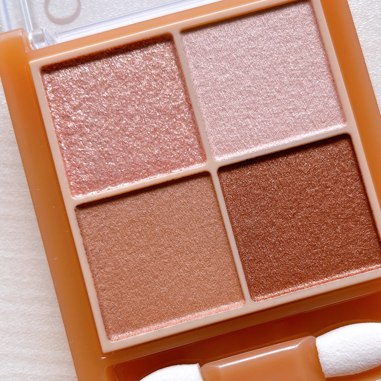 ベージュトーンアイシャドウ/CEZANNE/アイシャドウパレットを使ったクチコミ（2枚目）