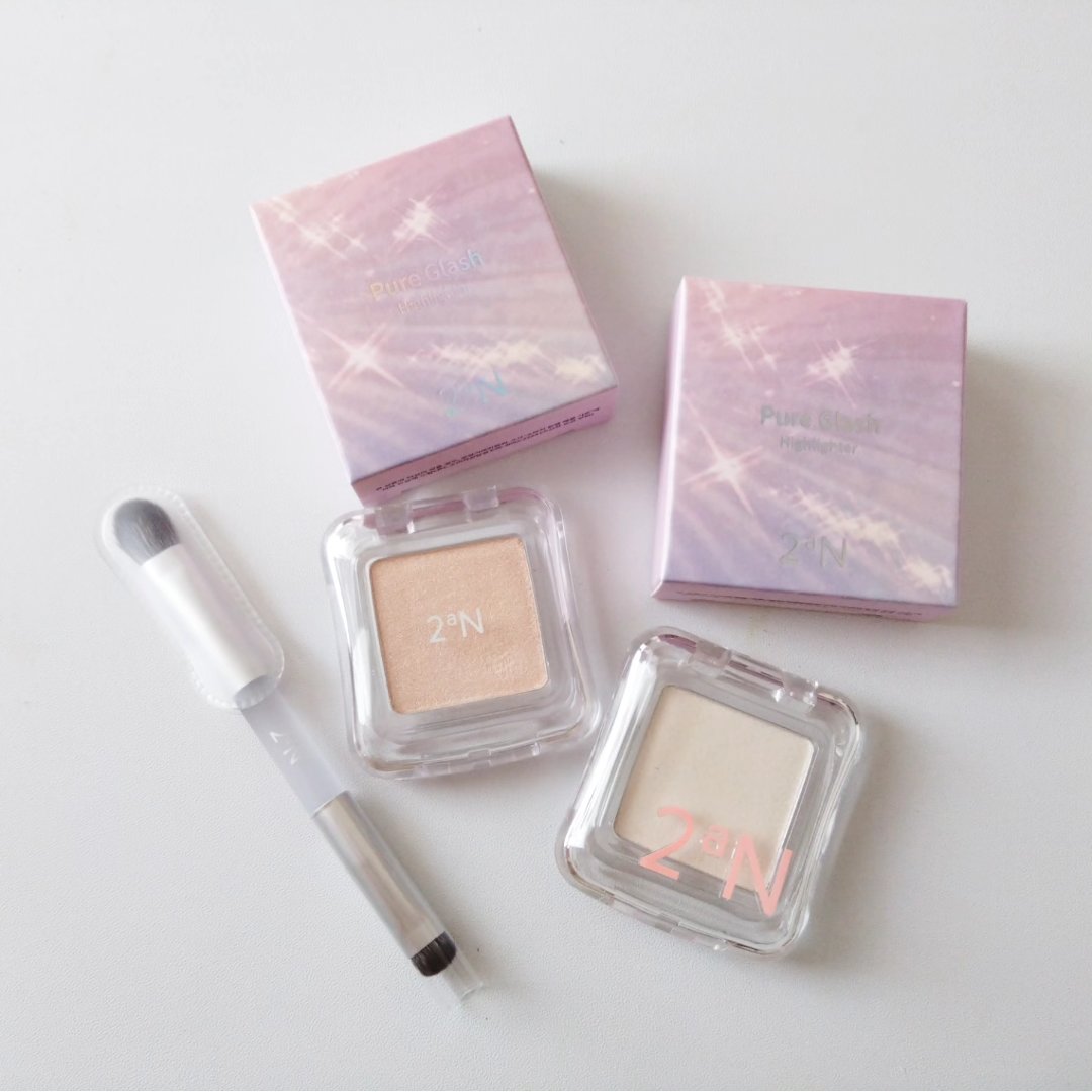 ピュアグラッシュ ハイライター/2aN/パウダーハイライトを使ったクチコミ（1枚目）