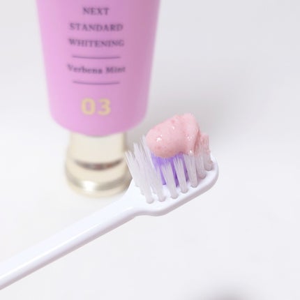 ホワイトプロミス 美白*+むし歯予防*/WHiTE PROMiSE/歯磨き粉を使ったクチコミ(3枚目)