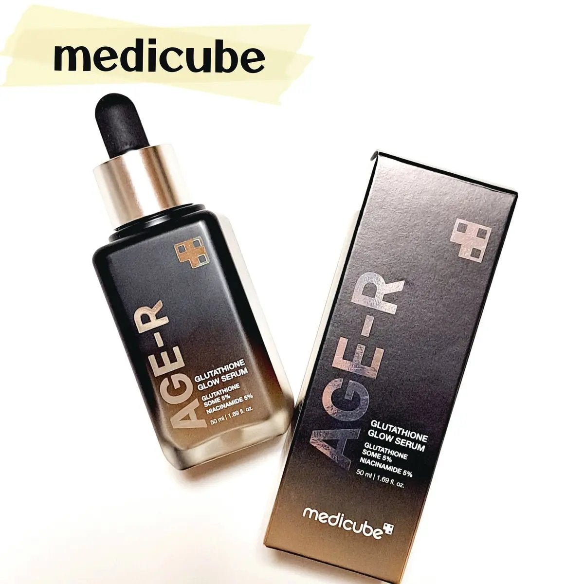 グルタチオングロウアンプル/MEDICUBE/美容液を使ったクチコミ(1枚目)