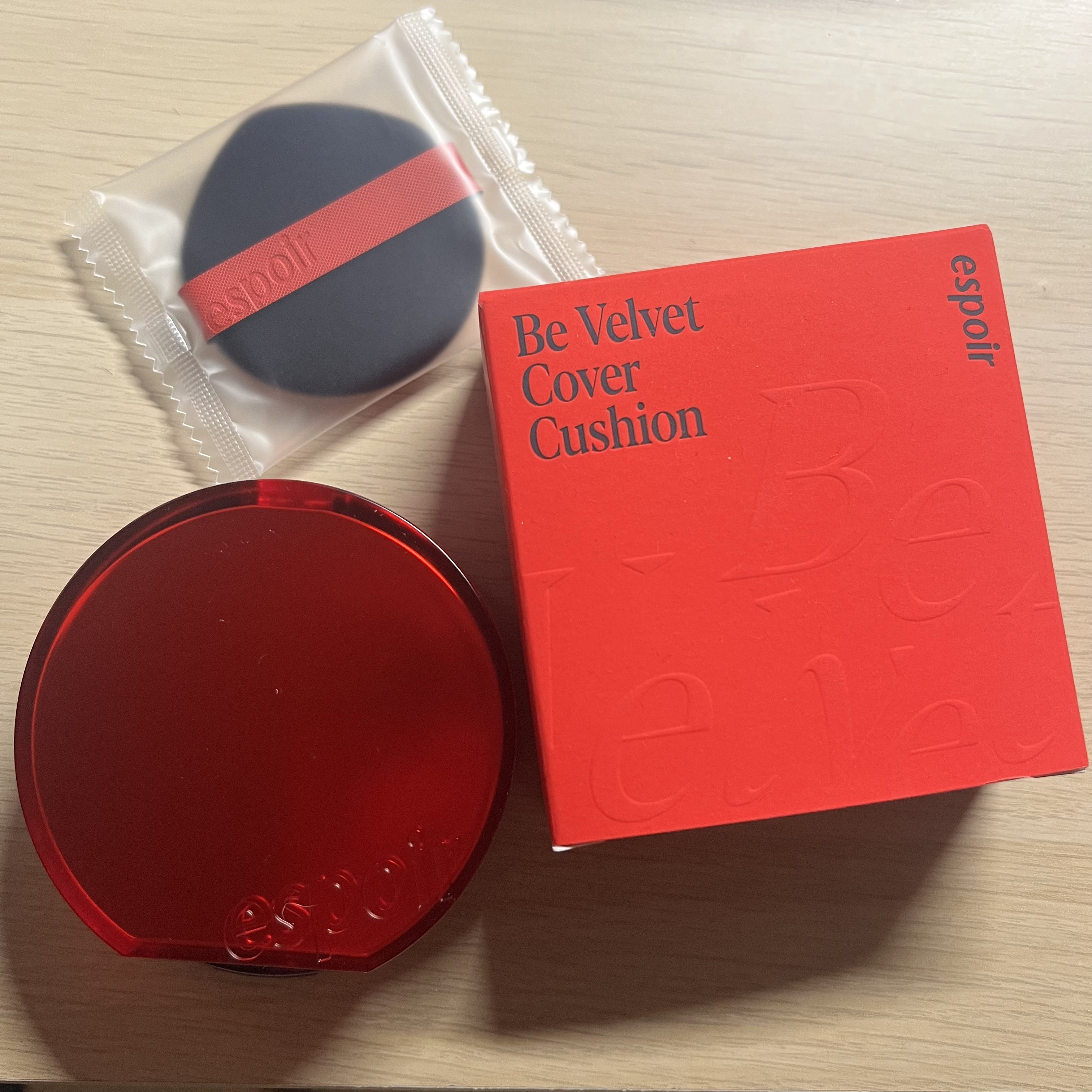ビーベルベットカバークッション/espoir/クッションファンデーションを使ったクチコミ（1枚目）