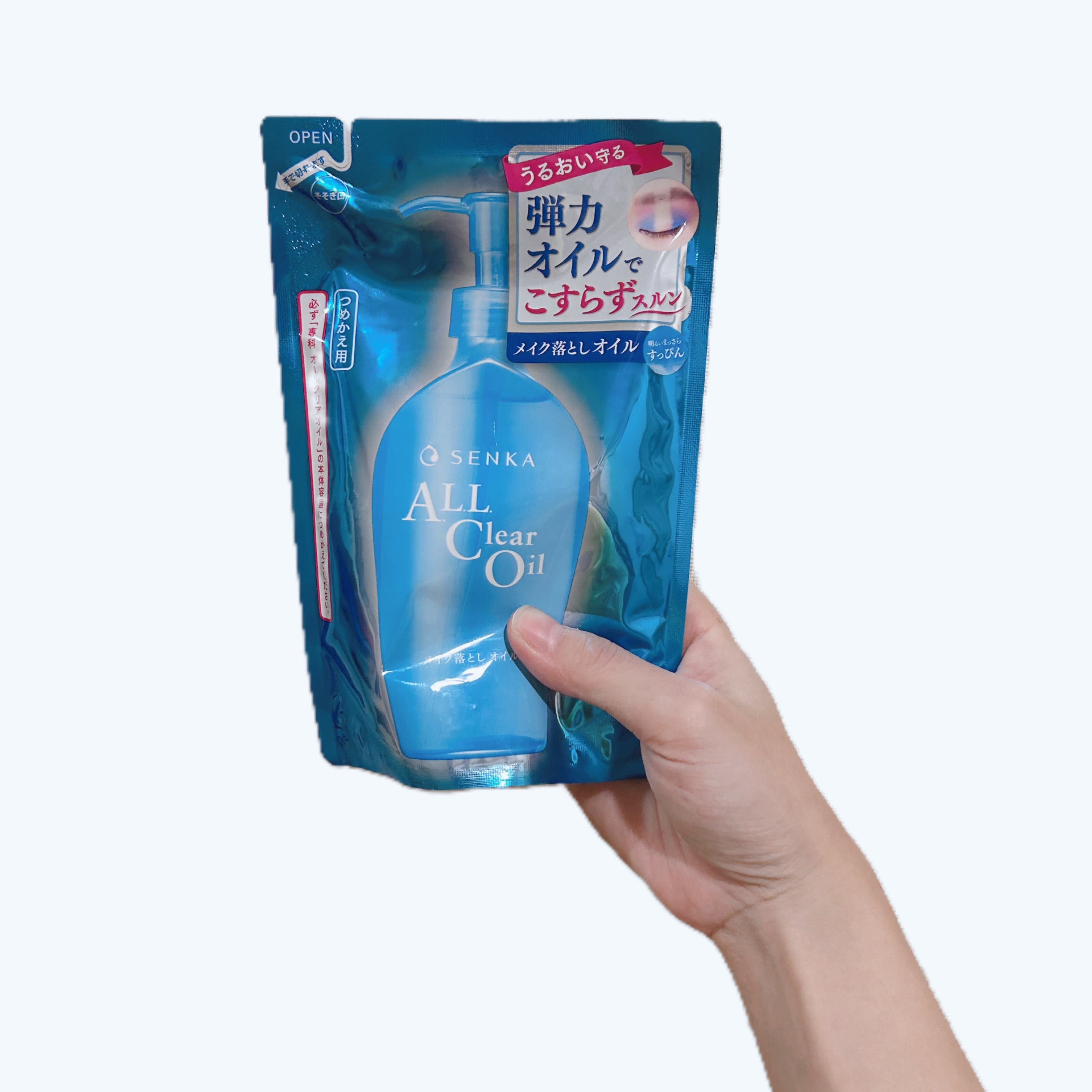 オールクリアオイル つめかえ用/SENKA（専科）/オイルクレンジングを使ったクチコミ（1枚目）