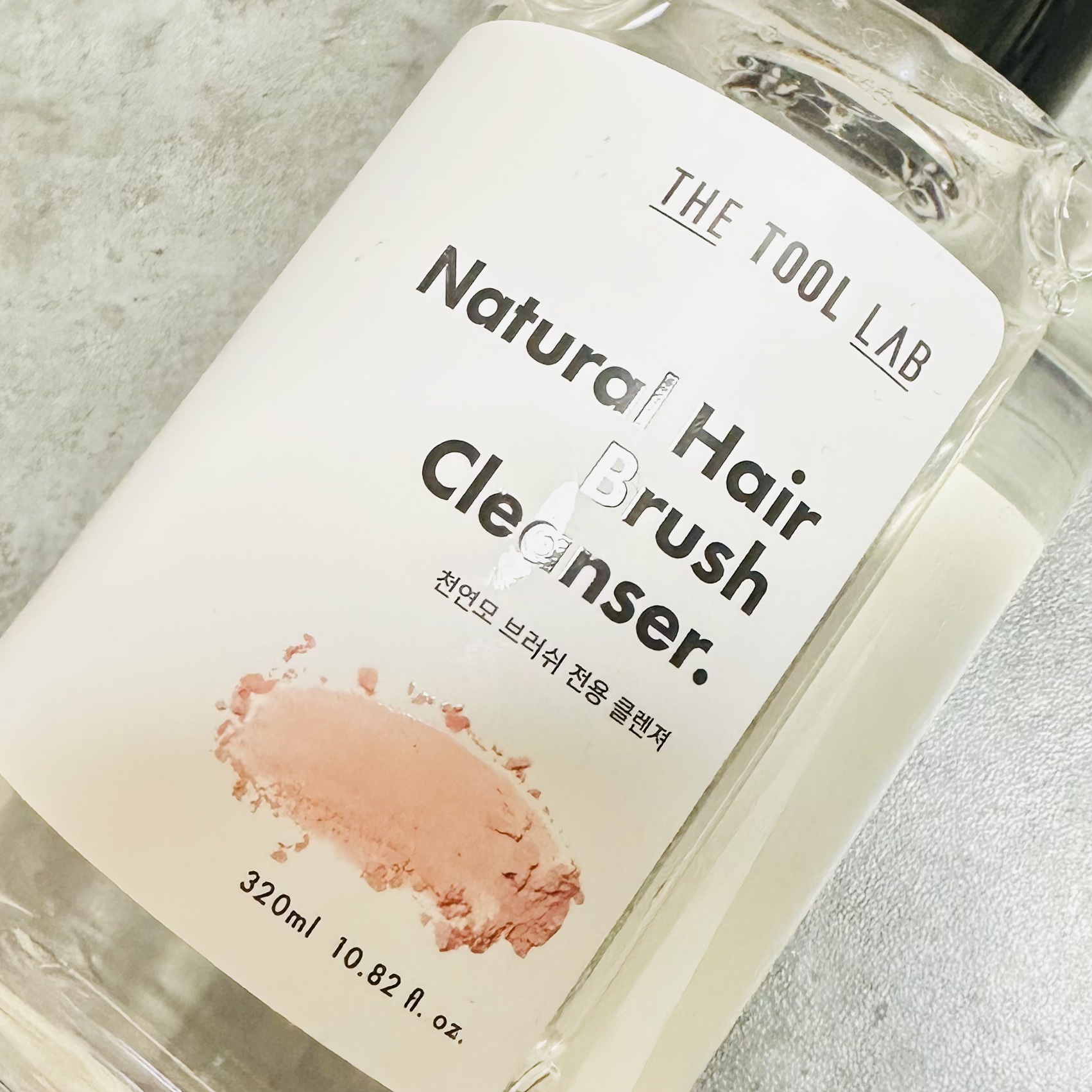 天然毛 ブラシクリーナークレンザー/THE TOOL LAB/その他を使ったクチコミ（2枚目）