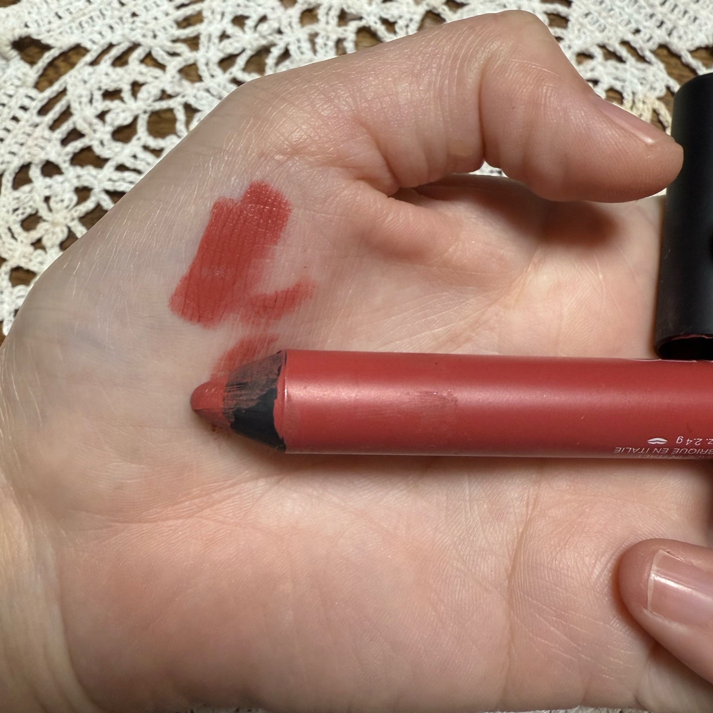 パワーマット ハイインテンシティ リップペンシル/NARS/口紅を使ったクチコミ(2枚目)