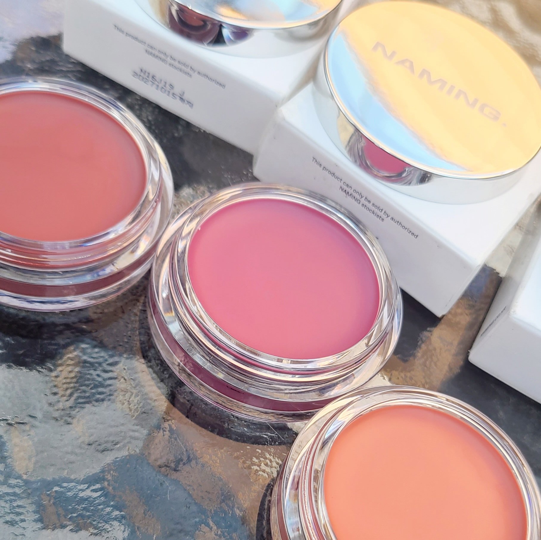 ネーミング　ソフティクリームブラッシュ/NAMING./ジェル・クリームチークを使ったクチコミ（1枚目）