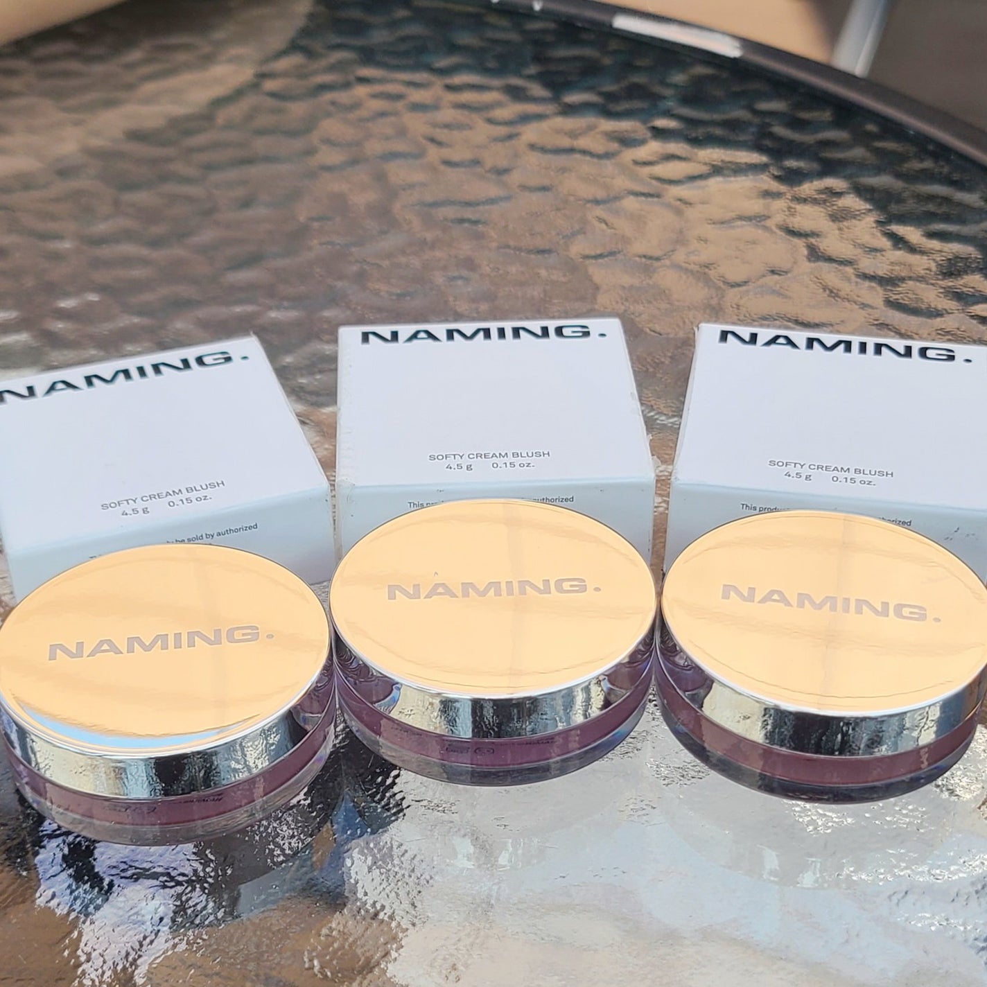 ネーミング ソフティクリームブラッシュ/NAMING./ジェル・クリームチークを使ったクチコミ(4枚目)