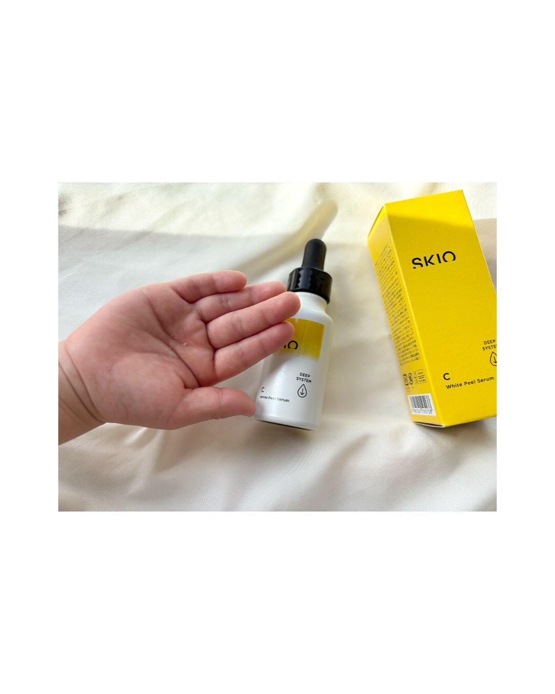 VC ホワイトピールセラム/SKIO/ブースター・導入液を使ったクチコミ（3枚目）