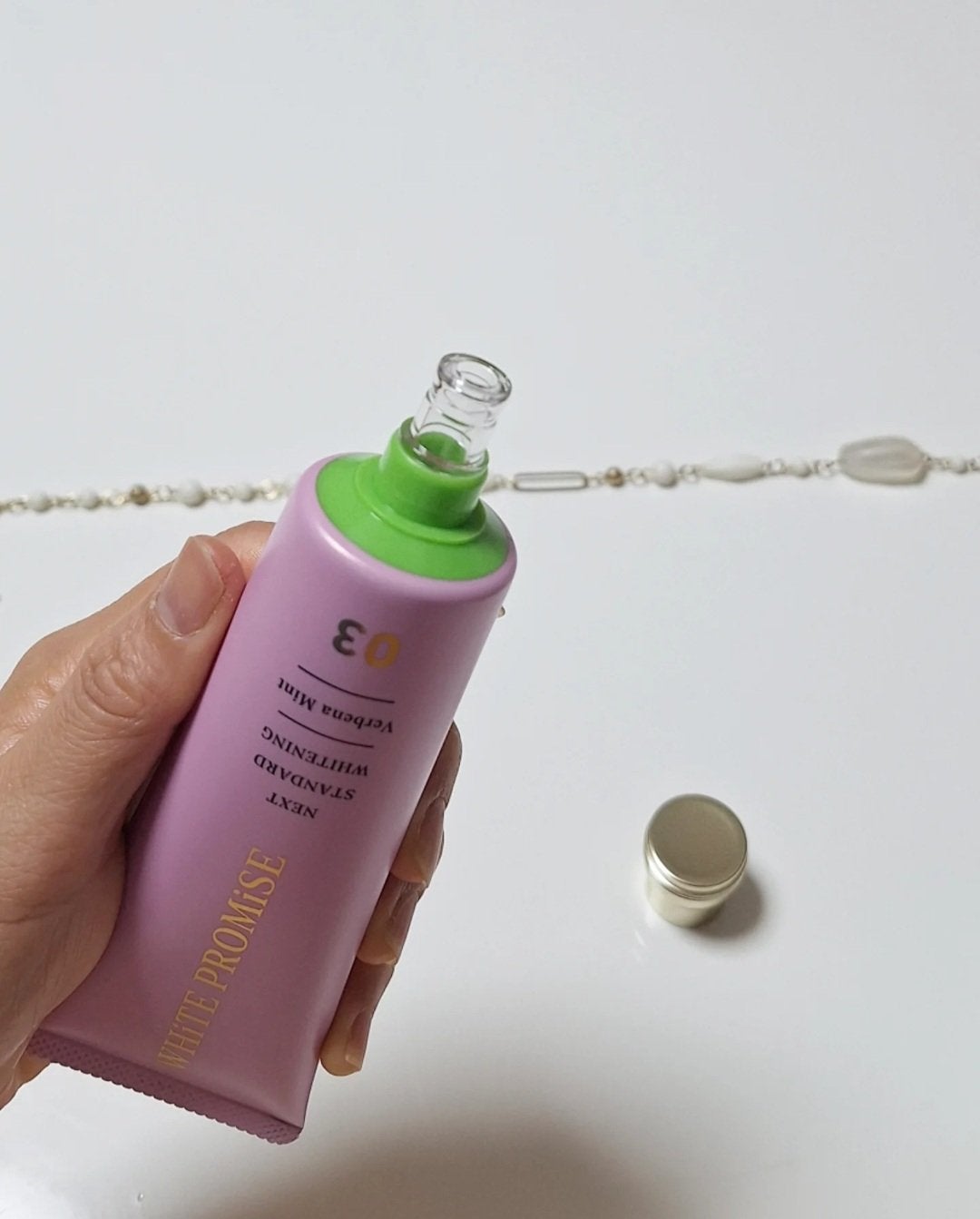 ホワイトプロミス 美白*+むし歯予防*/WHiTE PROMiSE/歯磨き粉を使ったクチコミ(5枚目)