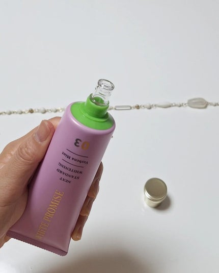 ホワイトプロミス 美白*+むし歯予防*/WHiTE PROMiSE/歯磨き粉を使ったクチコミ(5枚目)