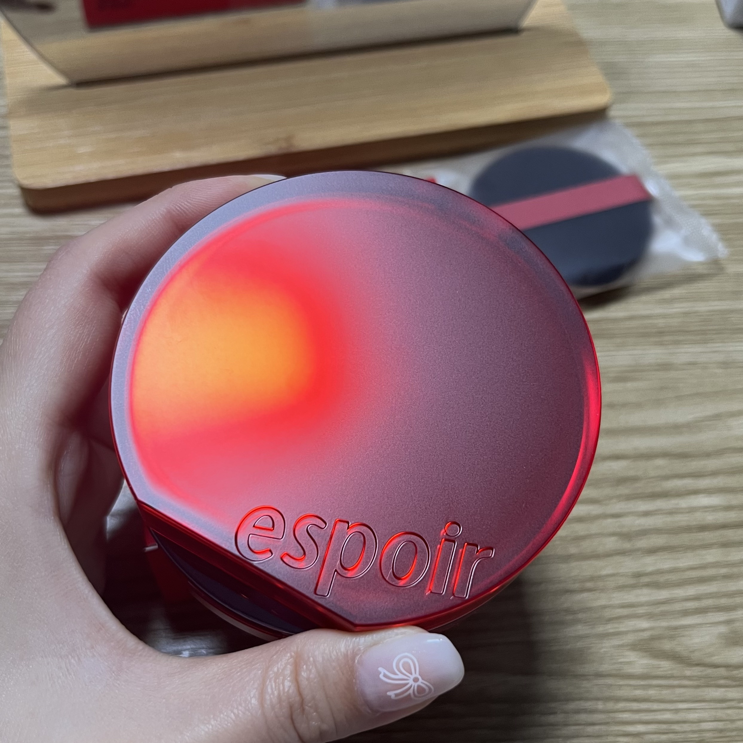 ビーベルベットカバークッション/espoir/クッションファンデーションを使ったクチコミ（1枚目）