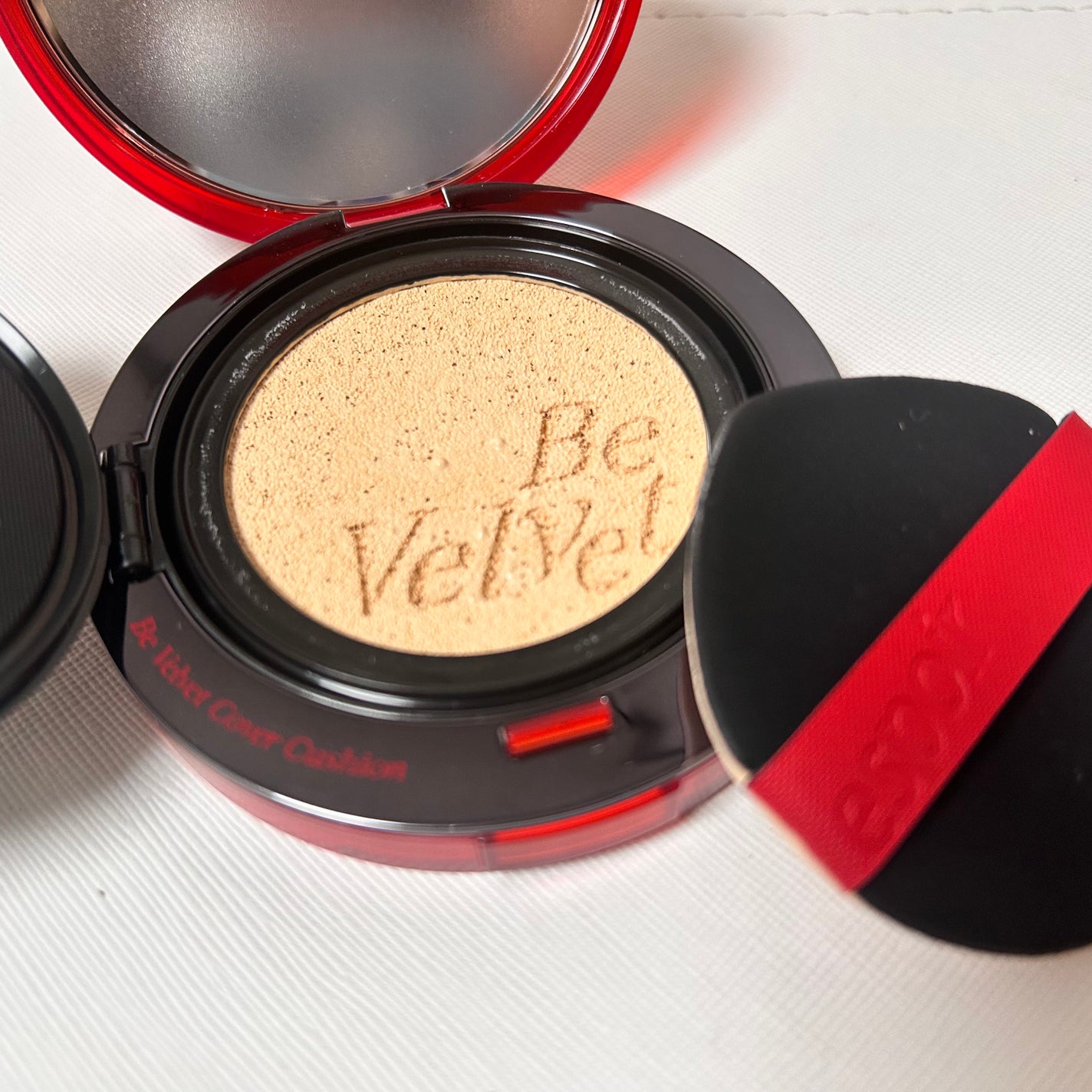 ビーベルベットカバークッション/espoir/クッションファンデーションを使ったクチコミ(2枚目)