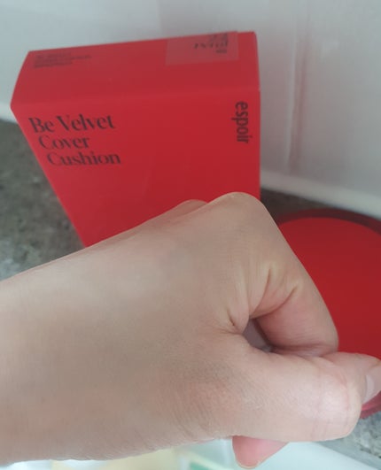 ビーベルベットカバークッション/espoir/クッションファンデーションを使ったクチコミ(3枚目)