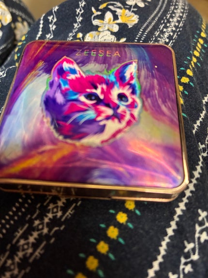 アニマルアイシャドウ(4シェード)/ZEESEA/アイシャドウパレットを使ったクチコミ(4枚目)