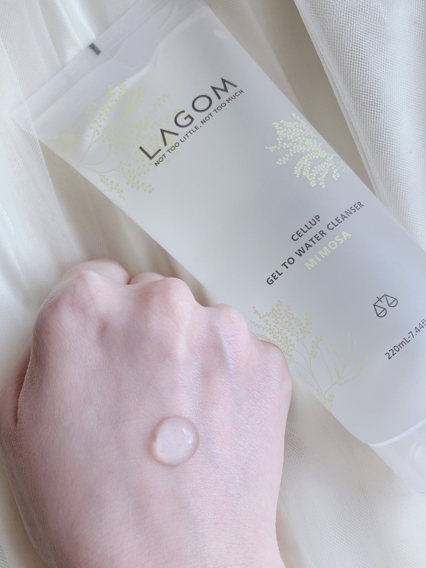 ジェルトゥウォーター クレンザー (MI)/LAGOM /その他洗顔料を使ったクチコミ(2枚目)