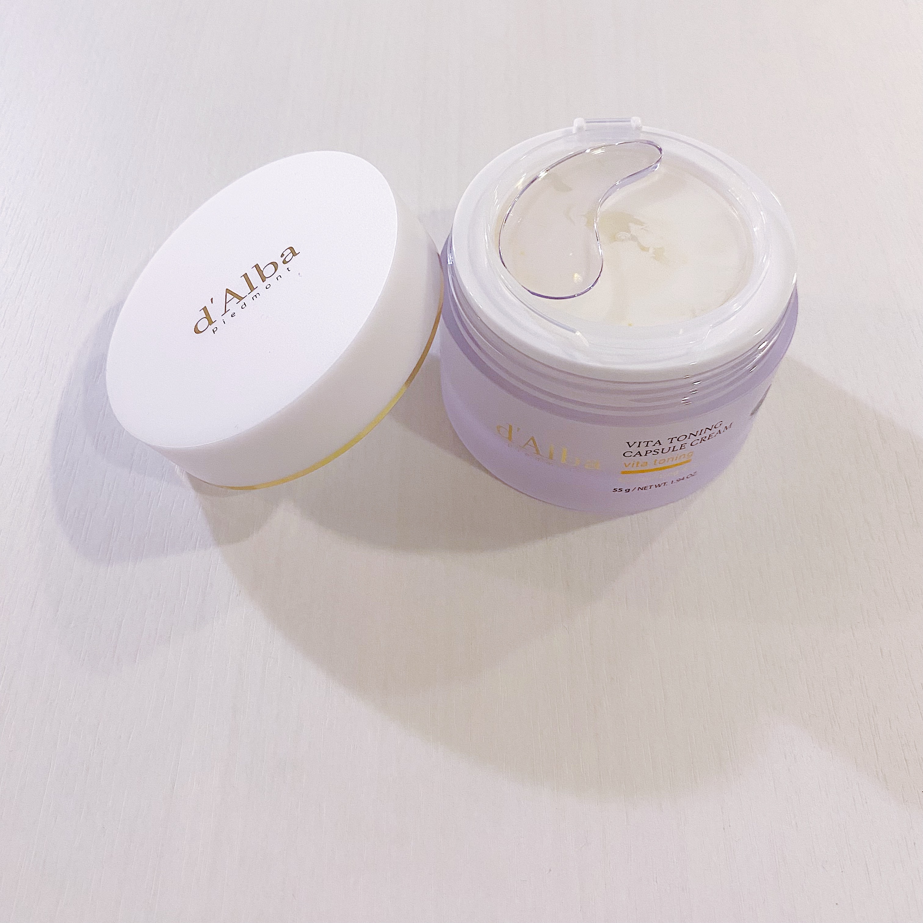 ビタトーニングカプセルクリーム/ダルバ/フェイスクリームを使ったクチコミ（2枚目）