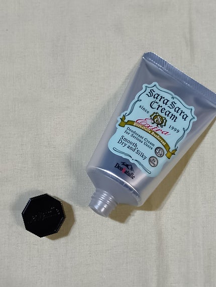 薬用さらさらクリーム/デオナチュレ/デオドラント・制汗剤を使ったクチコミ(5枚目)