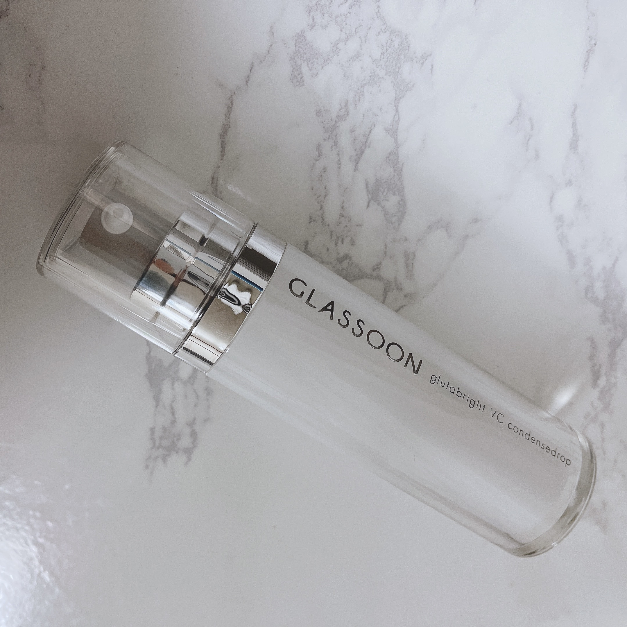 グラスーン　グルタブライト　ＶＣ　コンデンスドロップ/GLASSOON/美容液を使ったクチコミ（2枚目）