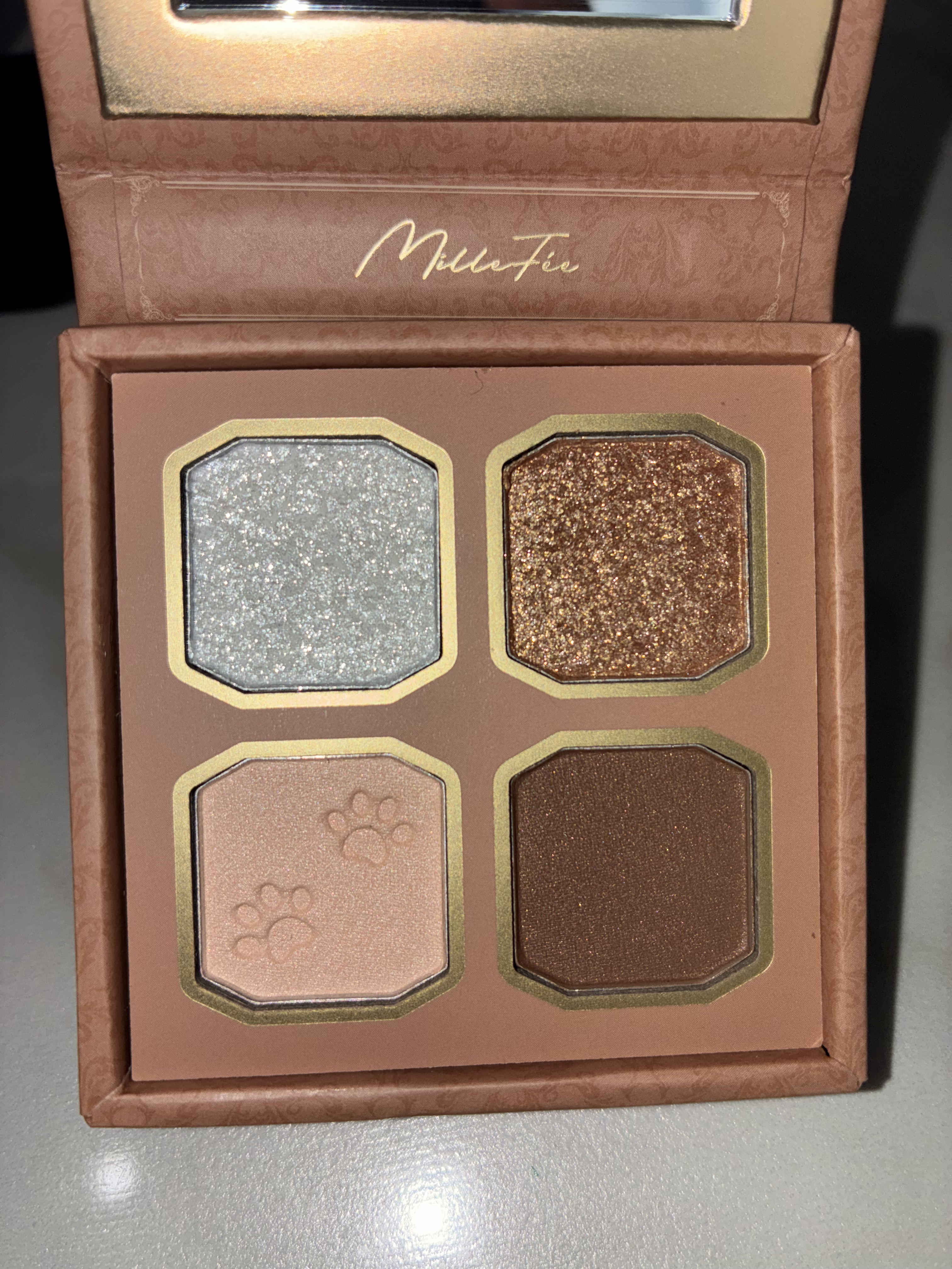 マイキティアイパレット/MilleFée/アイシャドウパレットを使ったクチコミ（2枚目）