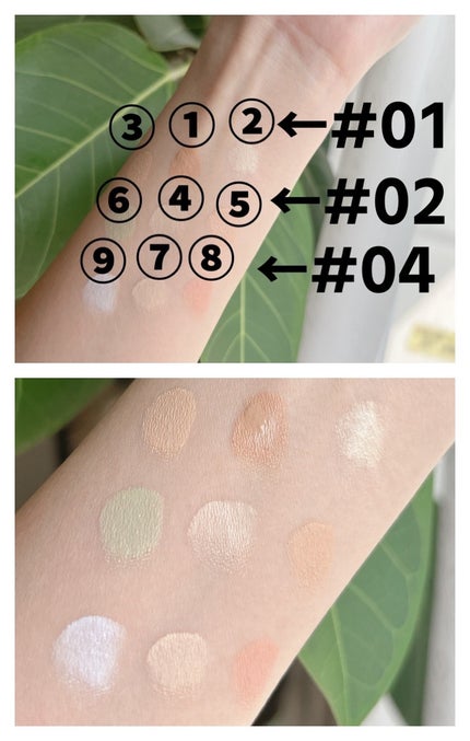 lovelycc マジックカバーチートコンシーラー/LOVELYCC/パレットコンシーラーを使ったクチコミ(4枚目)