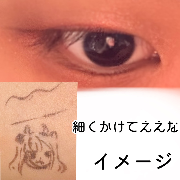 シルキーリキッドアイライナーWP/D-UP/リキッドアイライナーを使ったクチコミ（2枚目）
