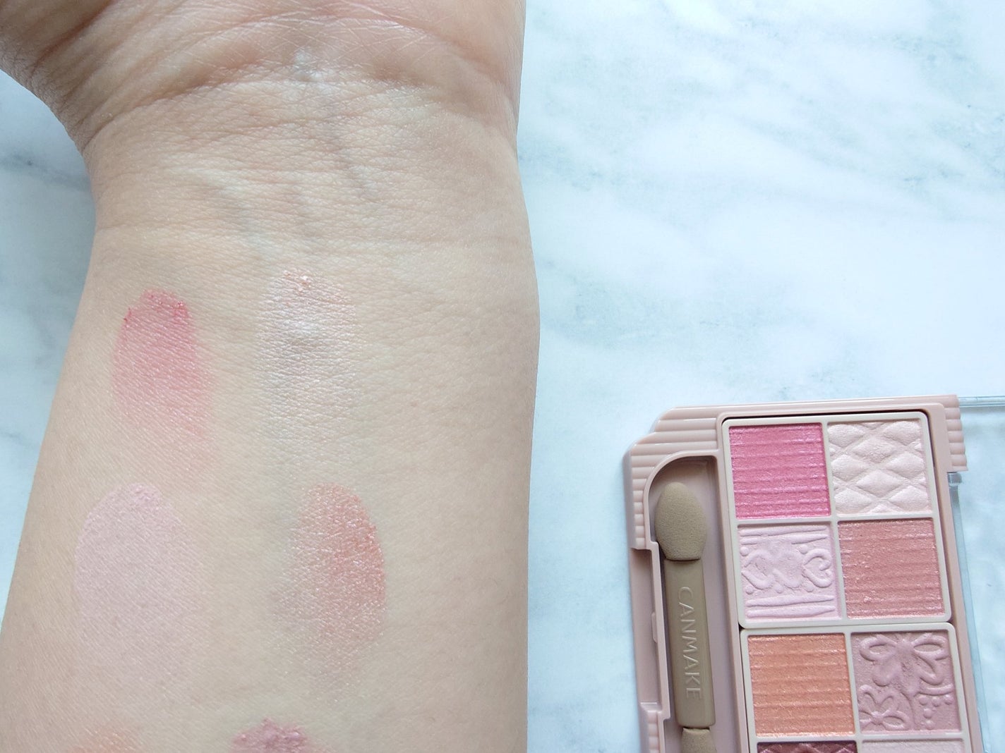 プティパレットアイズ/キャンメイク/パウダーアイシャドウを使ったクチコミ(5枚目)