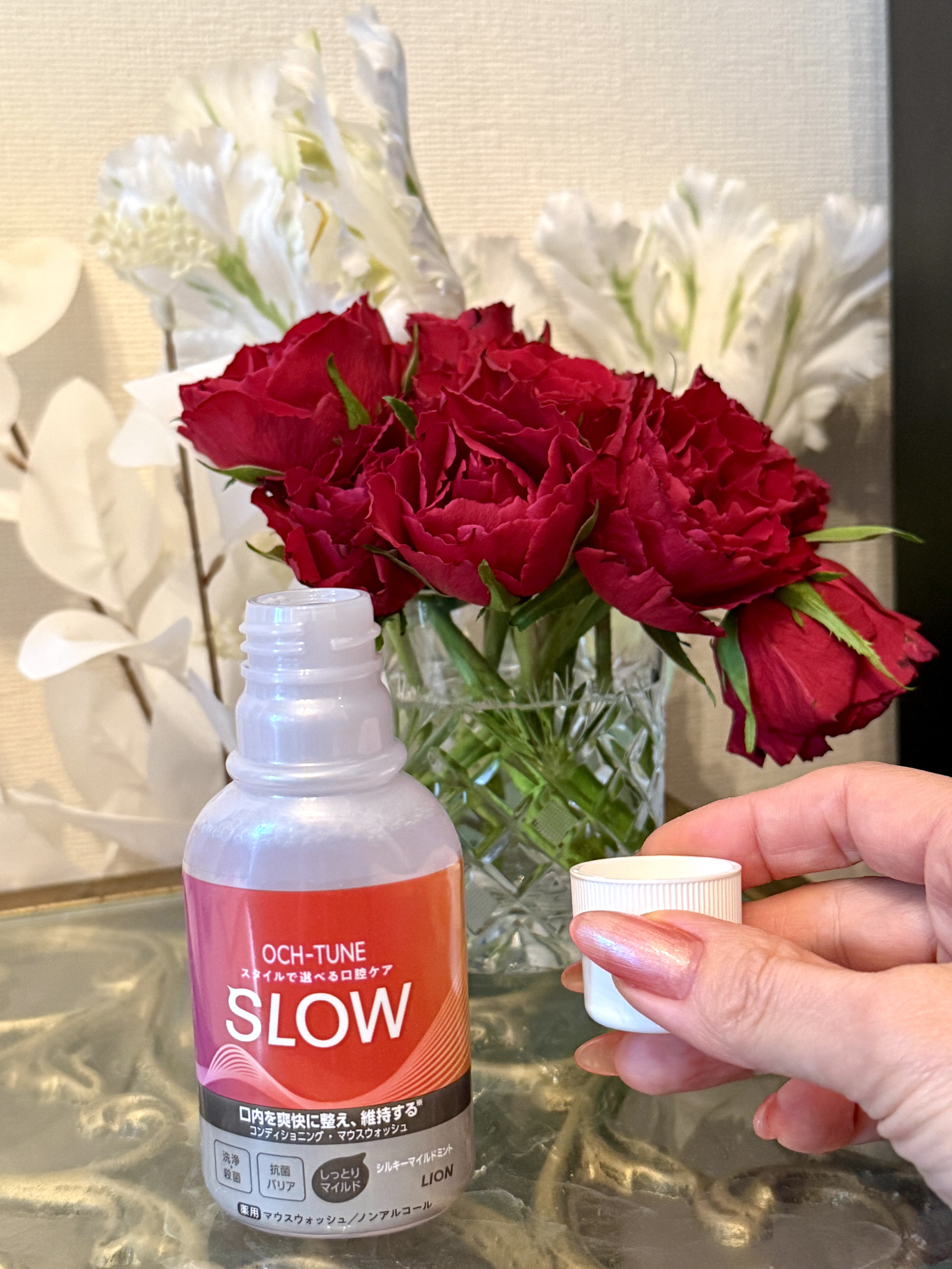 OCH-TUNE SLOW マウスウォッシュ/ライオン/マウスウォッシュ・スプレーを使ったクチコミ（1枚目）