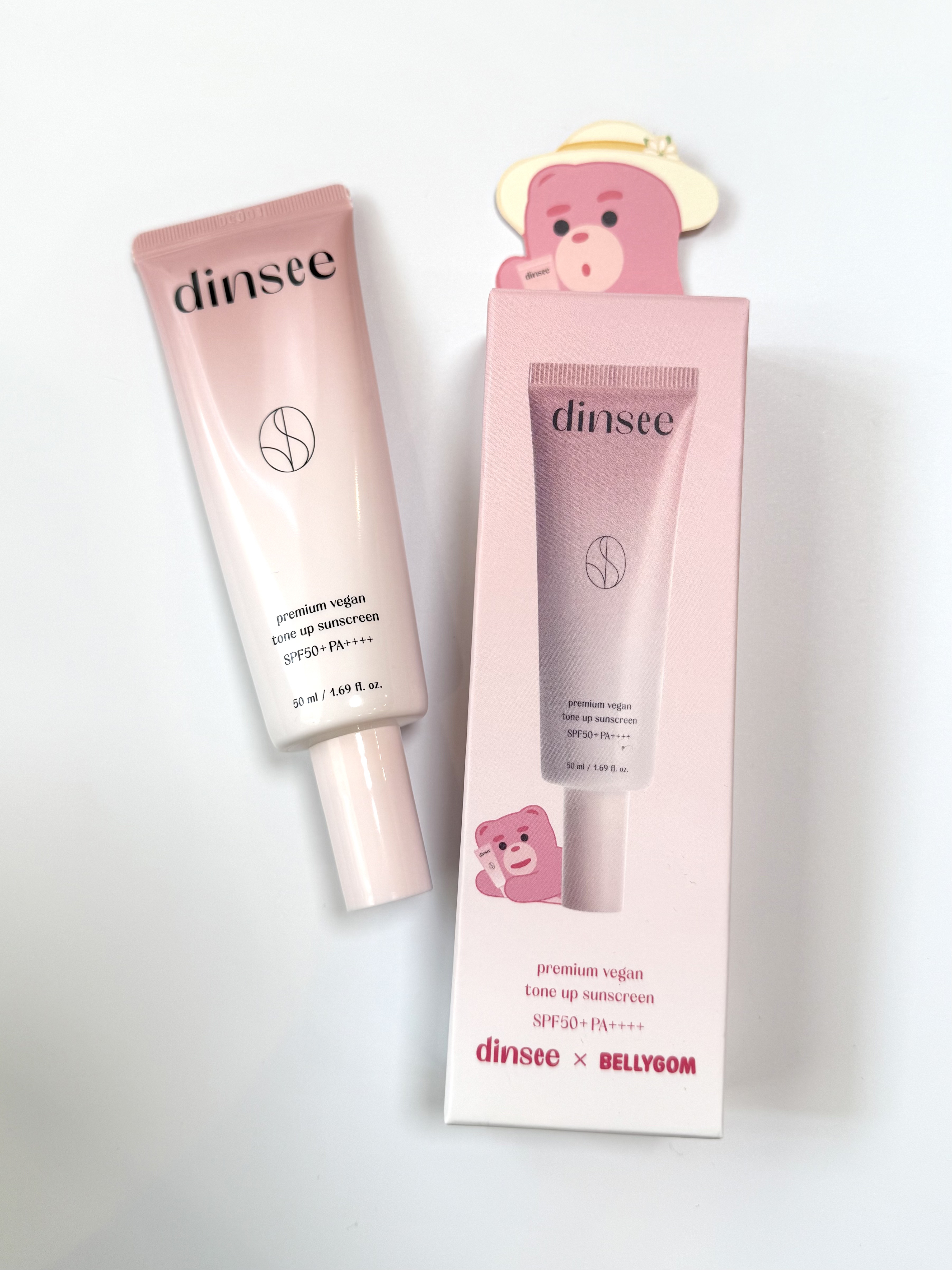 プレミ アムビーガン トーンアップ日焼け止め SPF50+PA++++/dinsee/日焼け止めミルクを使ったクチコミ（3枚目）