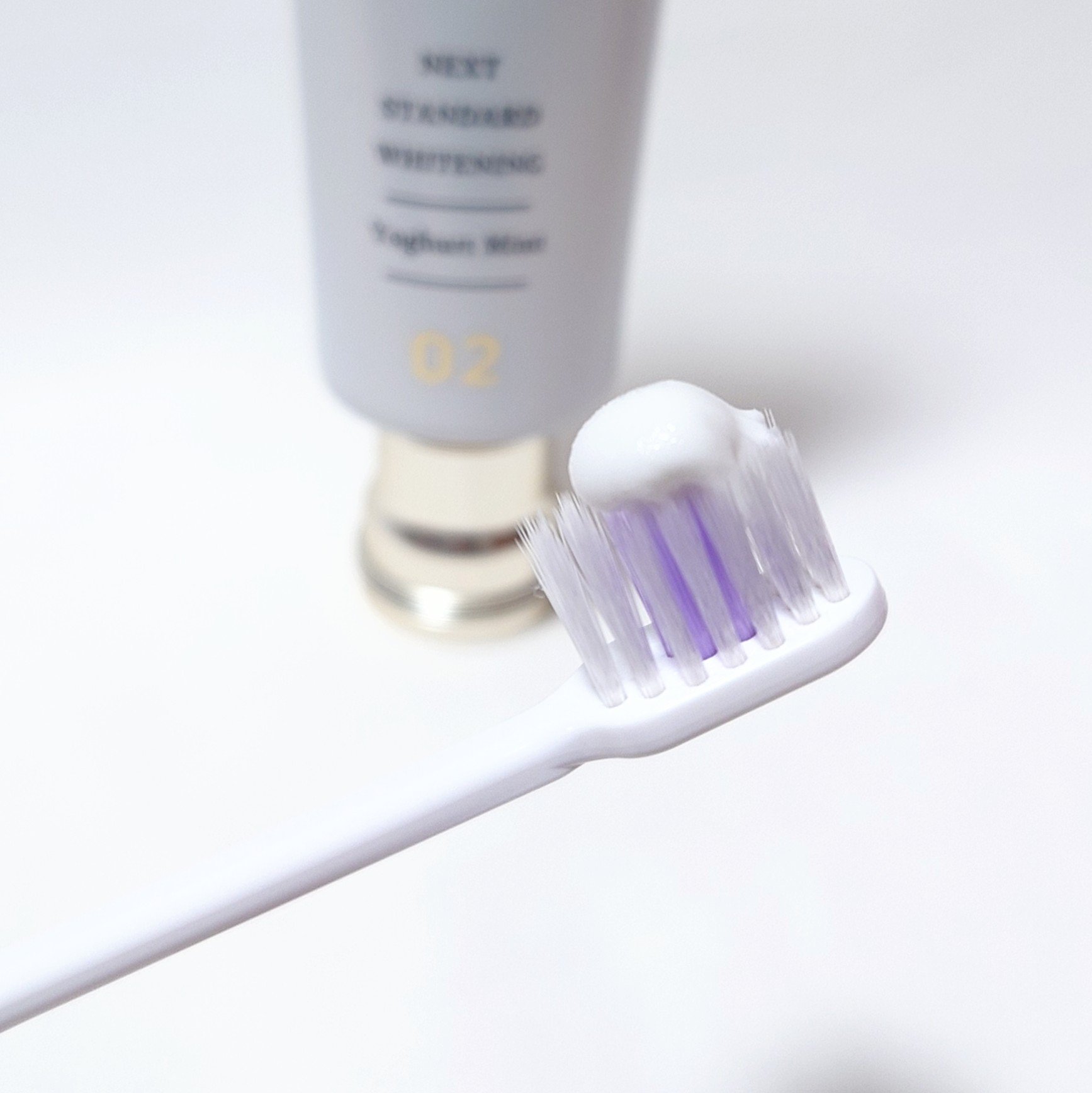 ホワイトプロミス  美白*＋むし歯予防*/WHiTE PROMiSE/歯磨き粉を使ったクチコミ（2枚目）