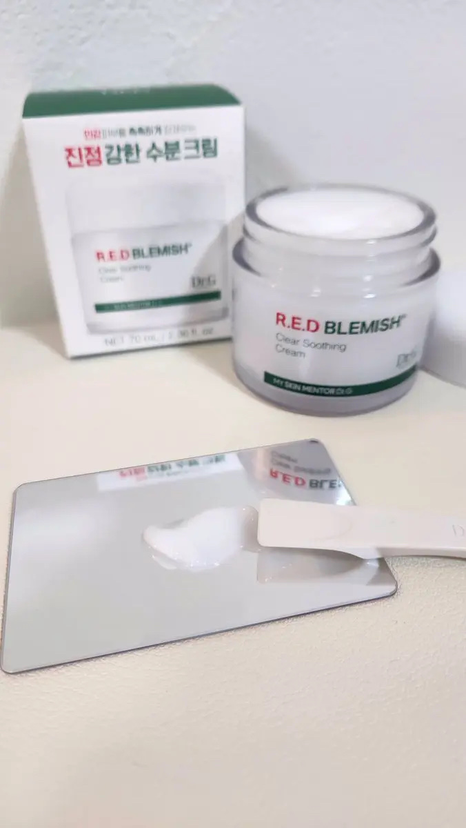 レッドブレミッシュ クリアスージングクリーム/Dr.G/フェイスクリームを使ったクチコミ（2枚目）