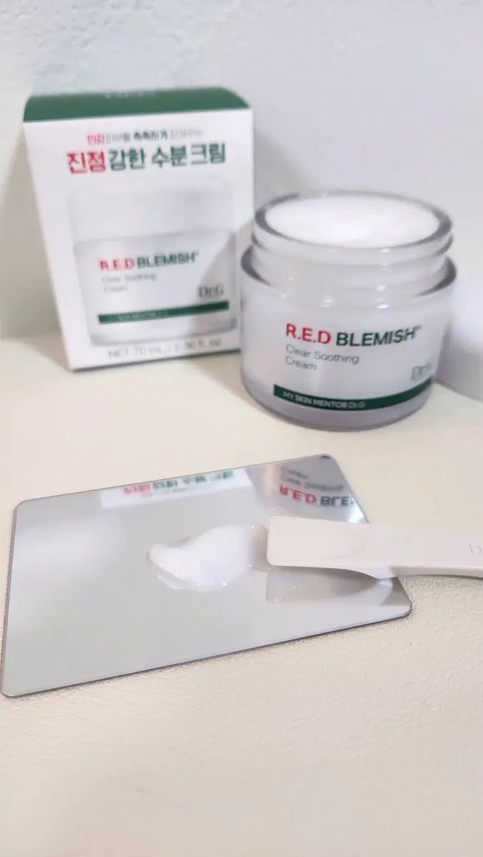 レッドブレミッシュ クリアスージングクリーム/Dr.G/フェイスクリームを使ったクチコミ(2枚目)