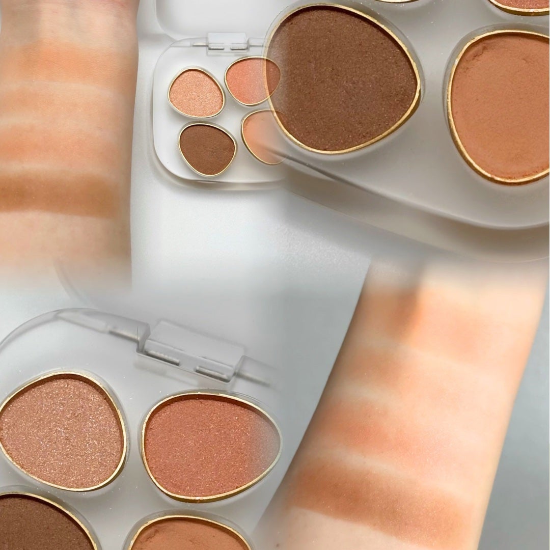 トーン ペタル フロート アイパレット/to/one/アイシャドウパレットを使ったクチコミ(2枚目)