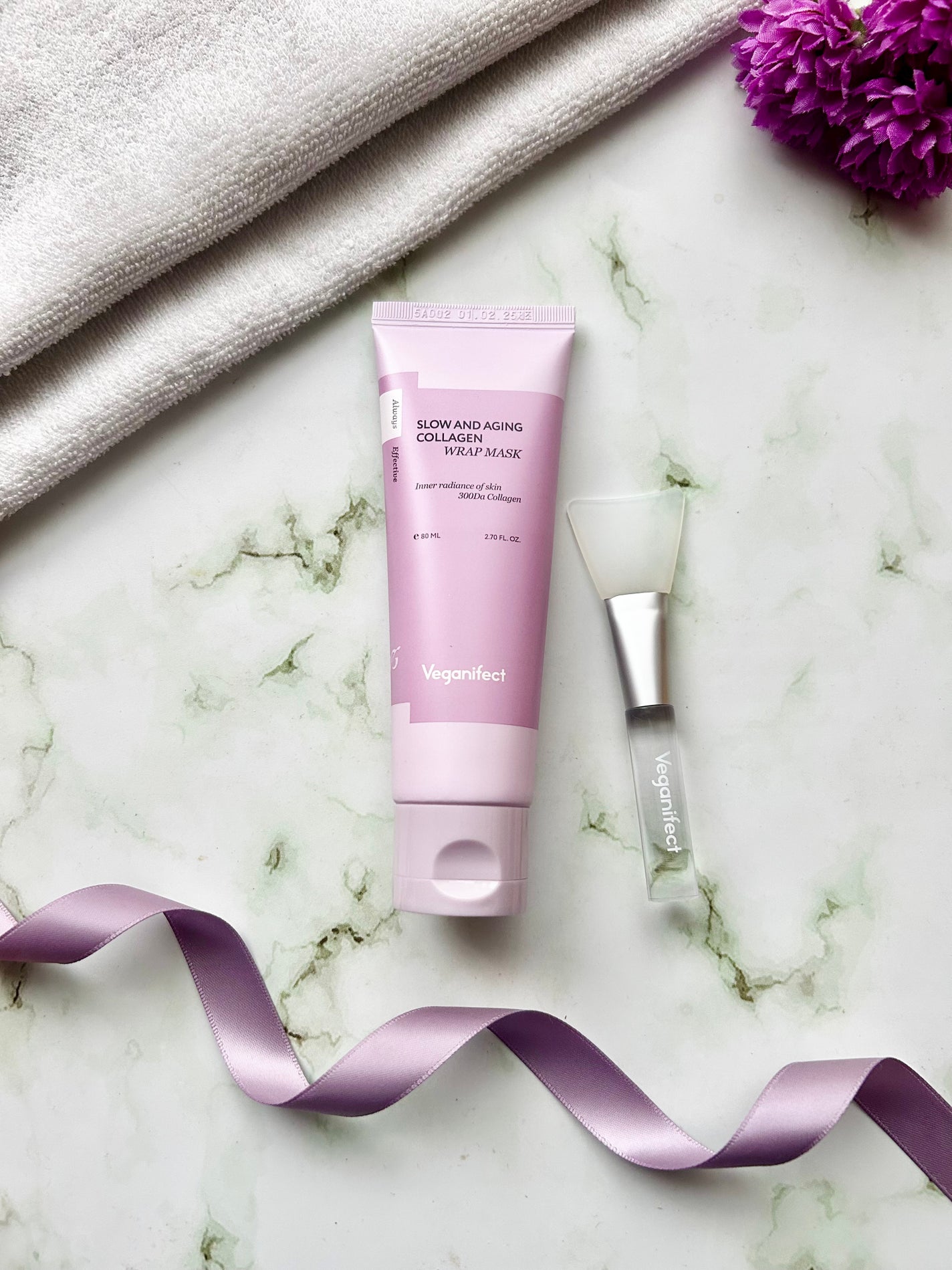 塗るマスクパック低分子コラーゲンマスク /Veganifect/洗い流すパック・マスクを使ったクチコミ(9枚目)