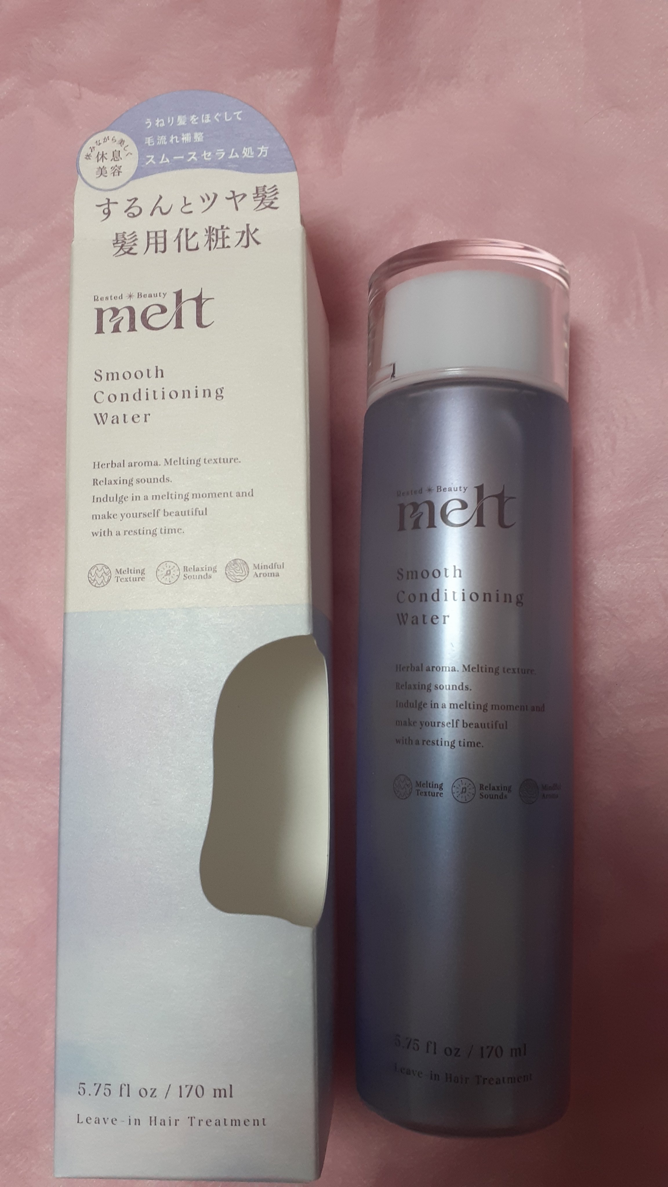 スムース コンディショニング ウォーター/melt/アウトバストリートメントを使ったクチコミ（1枚目）