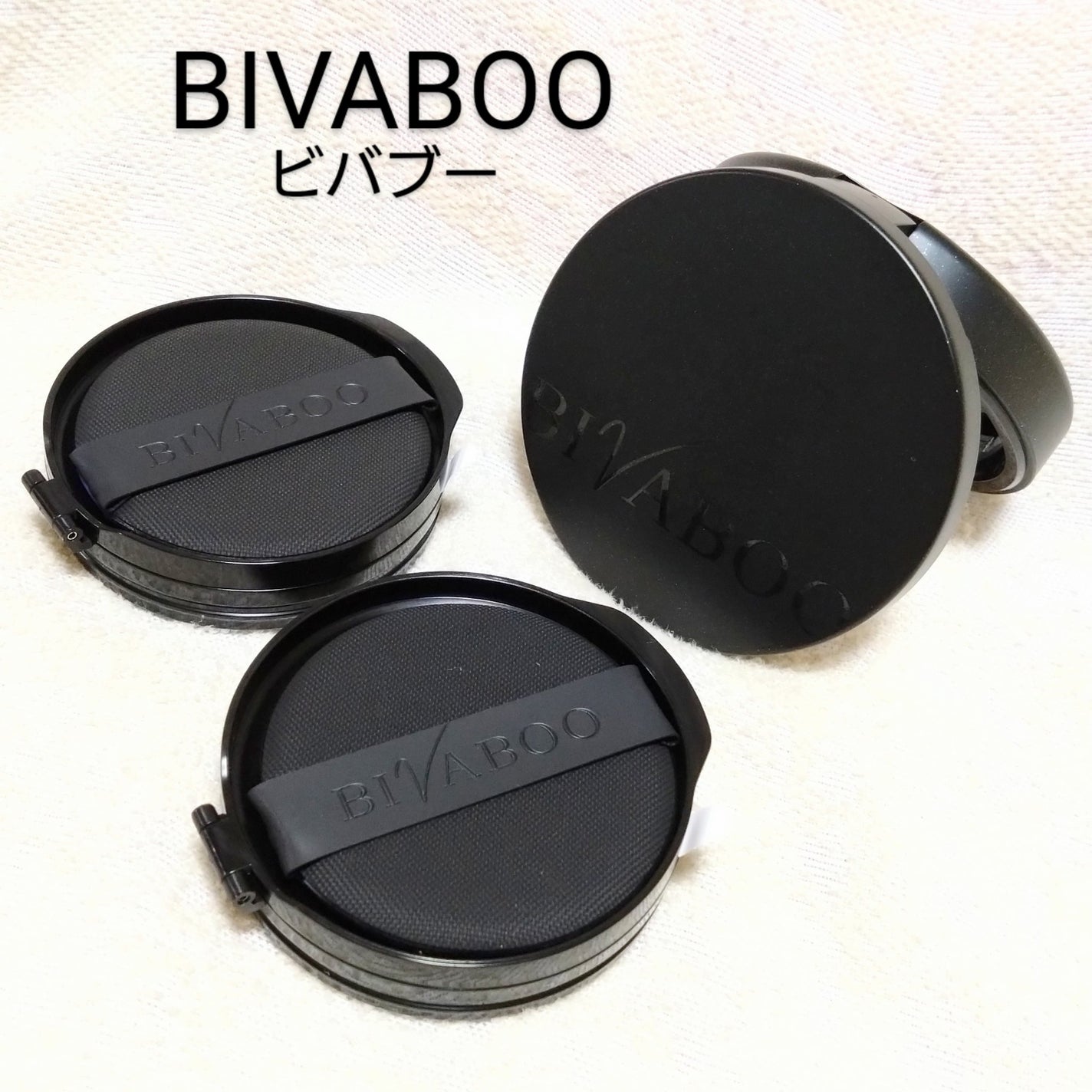 ベルベットジュエルクッション/BIVABOO/クッションファンデーションを使ったクチコミ(1枚目)