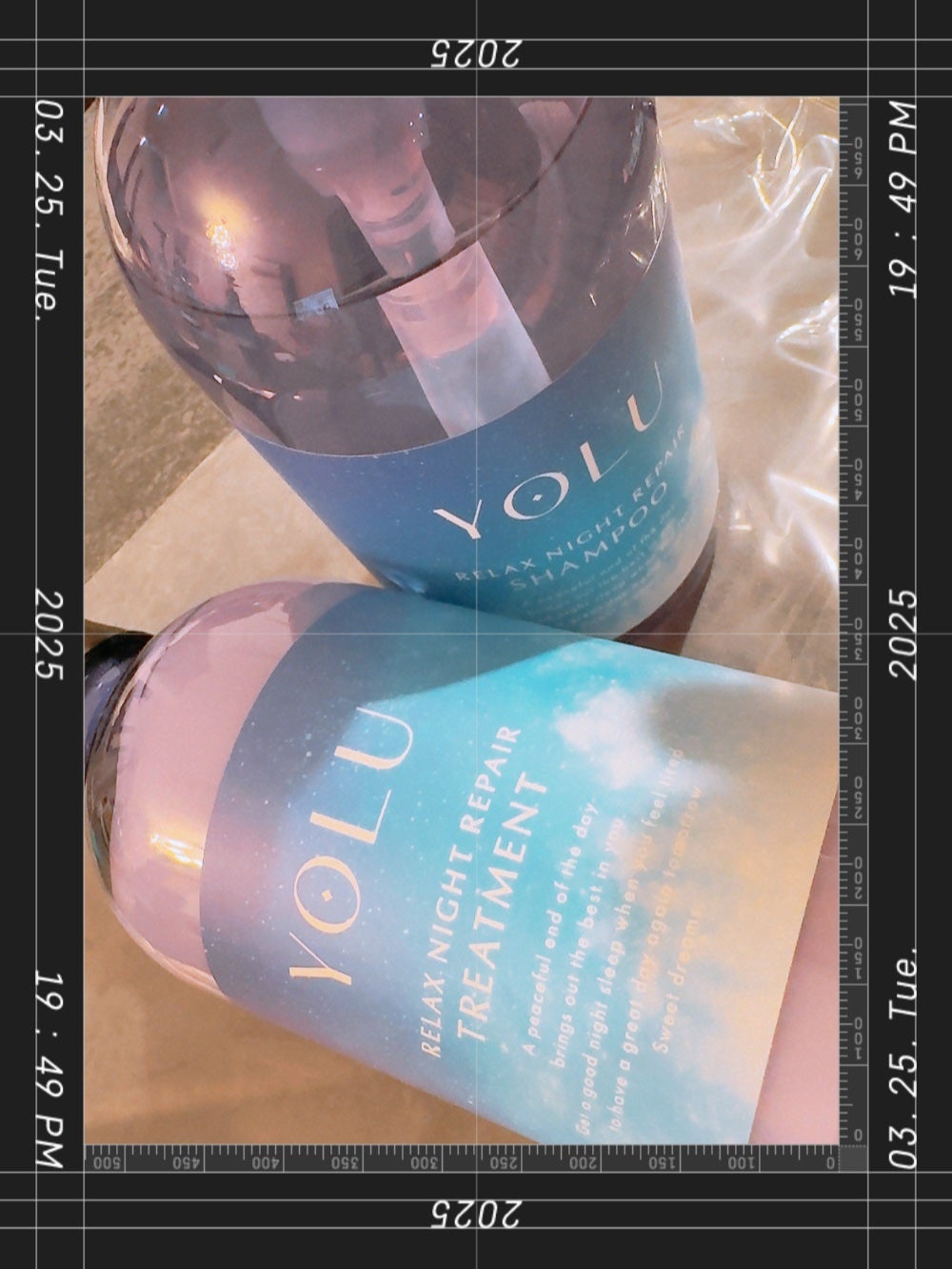 リラックスナイトリペア シャンプー/トリートメント/YOLU/シャンプー・コンディショナーを使ったクチコミ(1枚目)