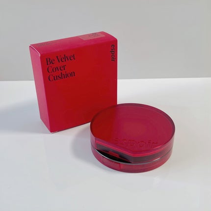 ビーベルベット カバークッション/espoir/クッションファンデーションを使ったクチコミ(4枚目)