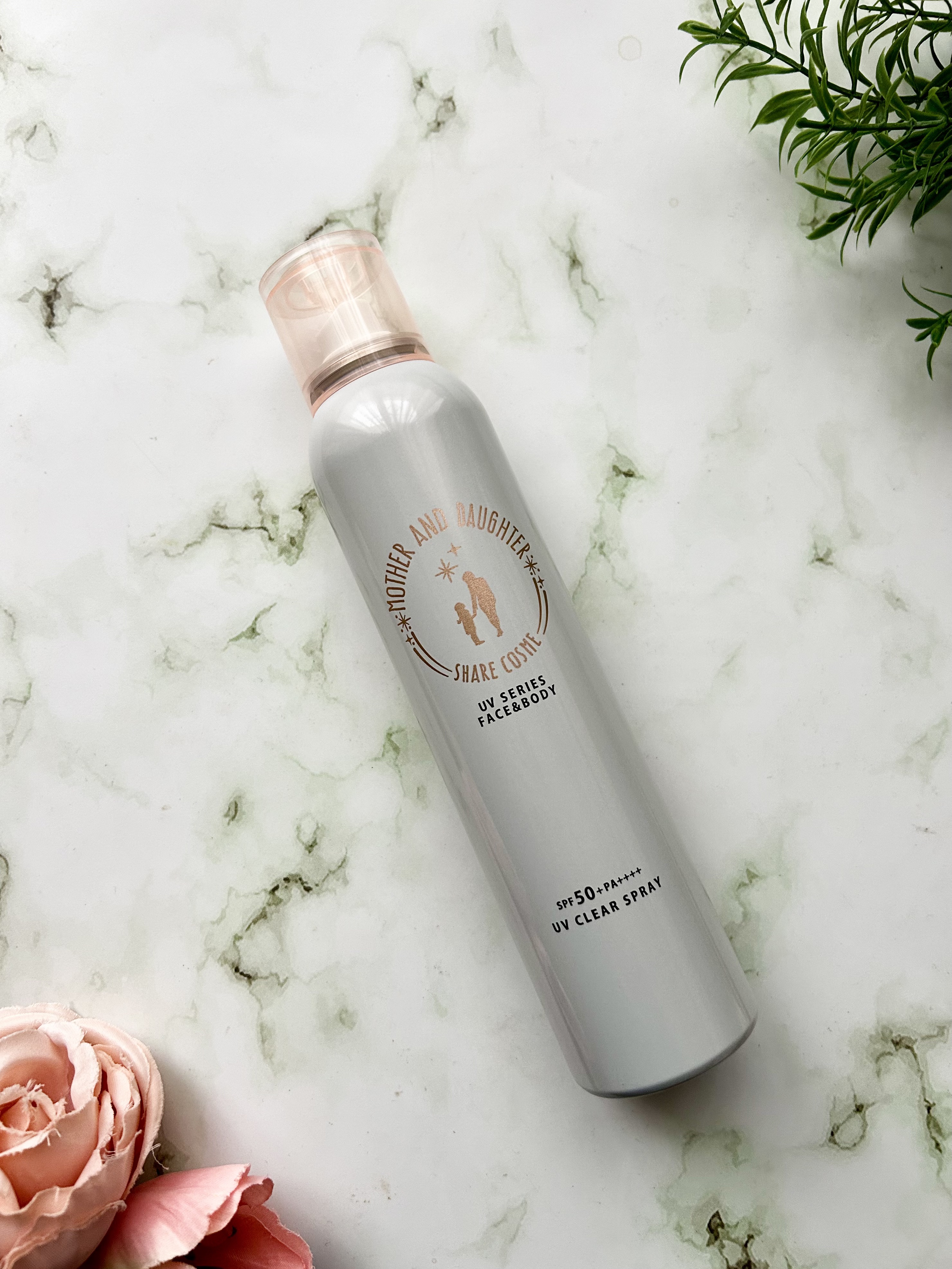 UVミストスプレー/Mother&Daughter/日焼け止めミスト・スプレーを使ったクチコミ（1枚目）