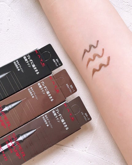 スーパーシャープライナーEX4.0/KATE/リキッドアイライナーを使ったクチコミ(5枚目)