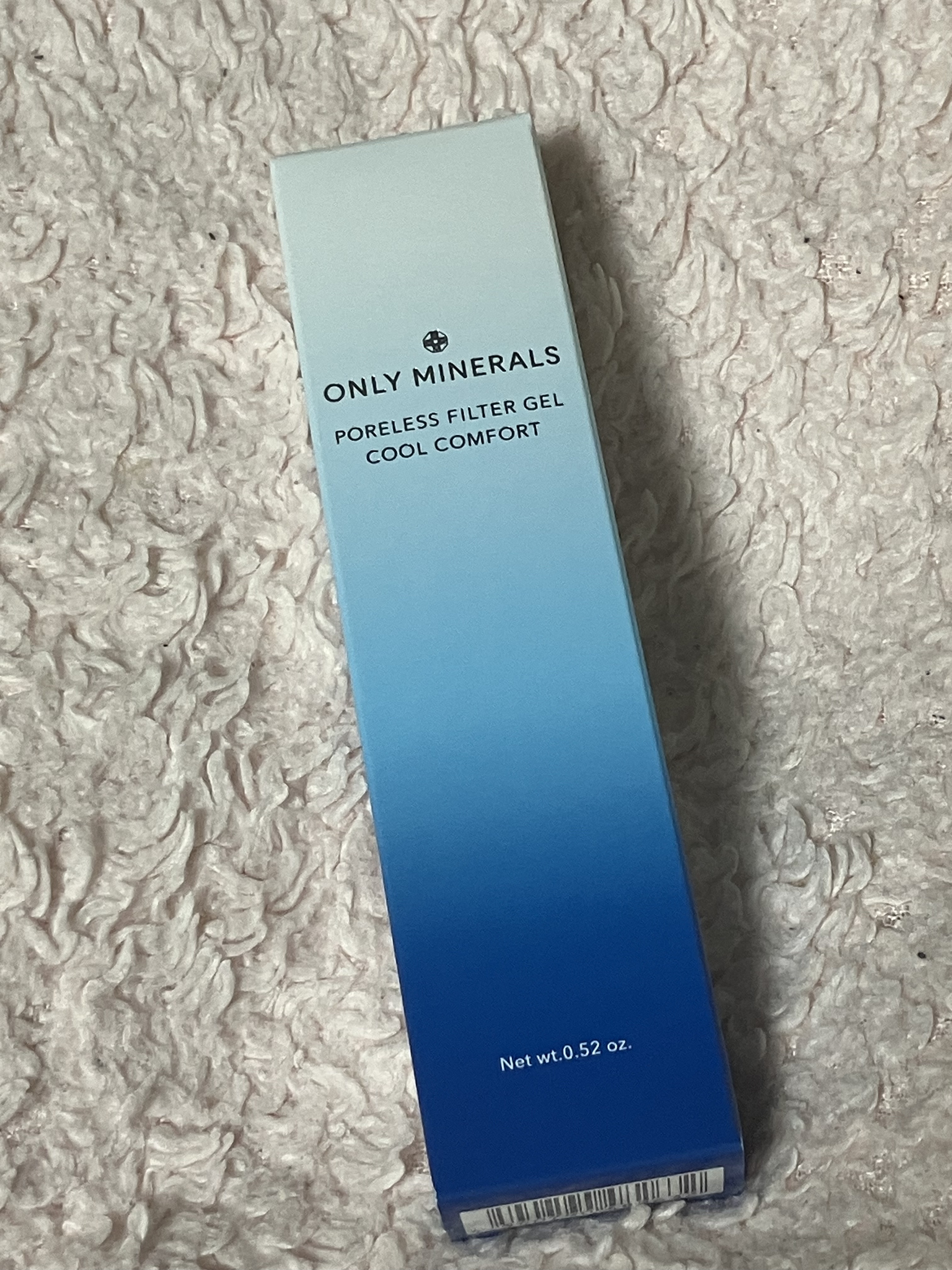 ポアレスフィルタージェル クールコンフォート/ONLY MINERALS/化粧下地を使ったクチコミ（1枚目）