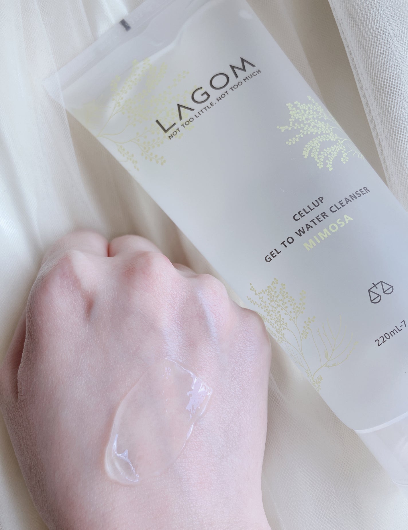 ジェルトゥウォーター クレンザー (MI)/LAGOM /その他洗顔料を使ったクチコミ(3枚目)