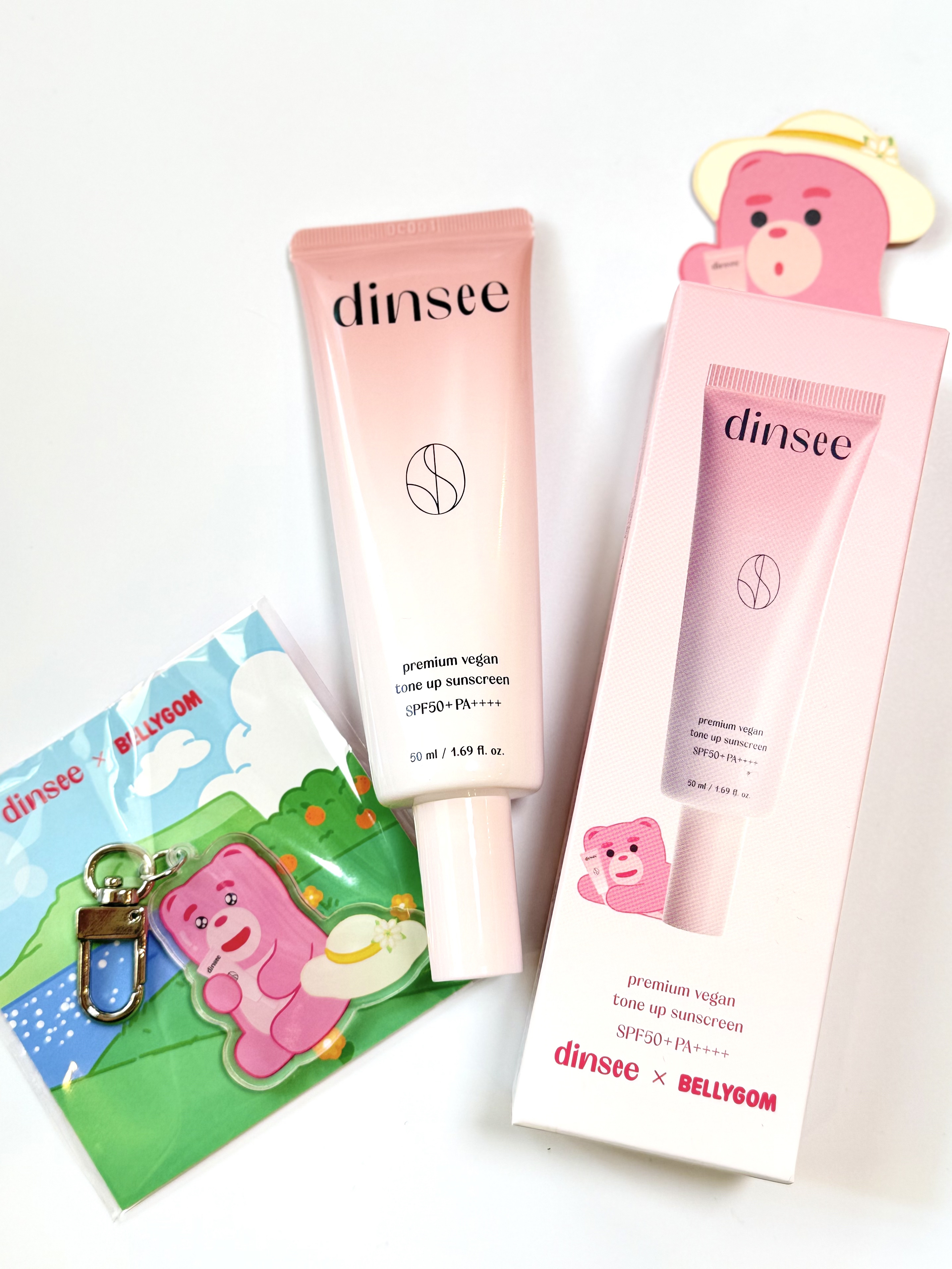 プレミ アムビーガン トーンアップ日焼け止め SPF50+PA++++/dinsee/日焼け止めミルクを使ったクチコミ（2枚目）