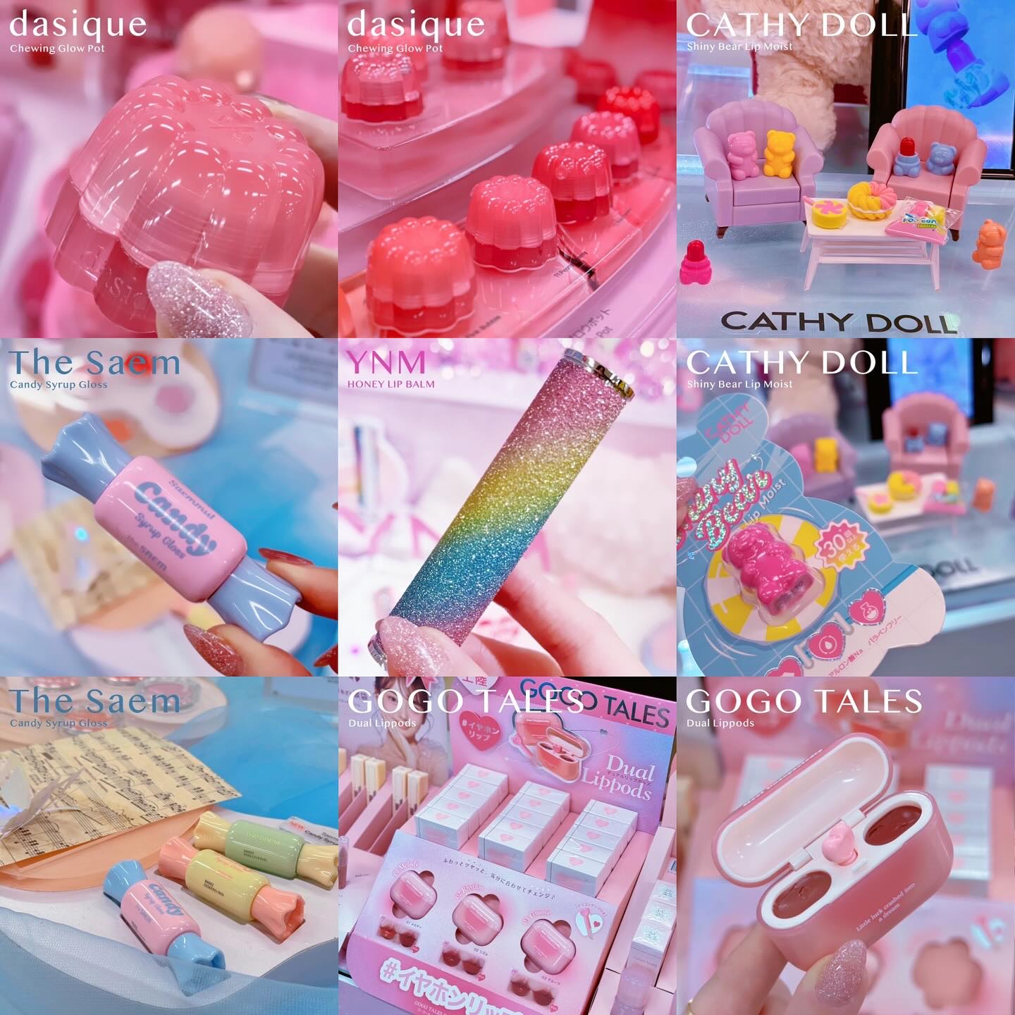 YNM  レインボーハニーリップバーム/YNM/リップバームを使ったクチコミ（1枚目）