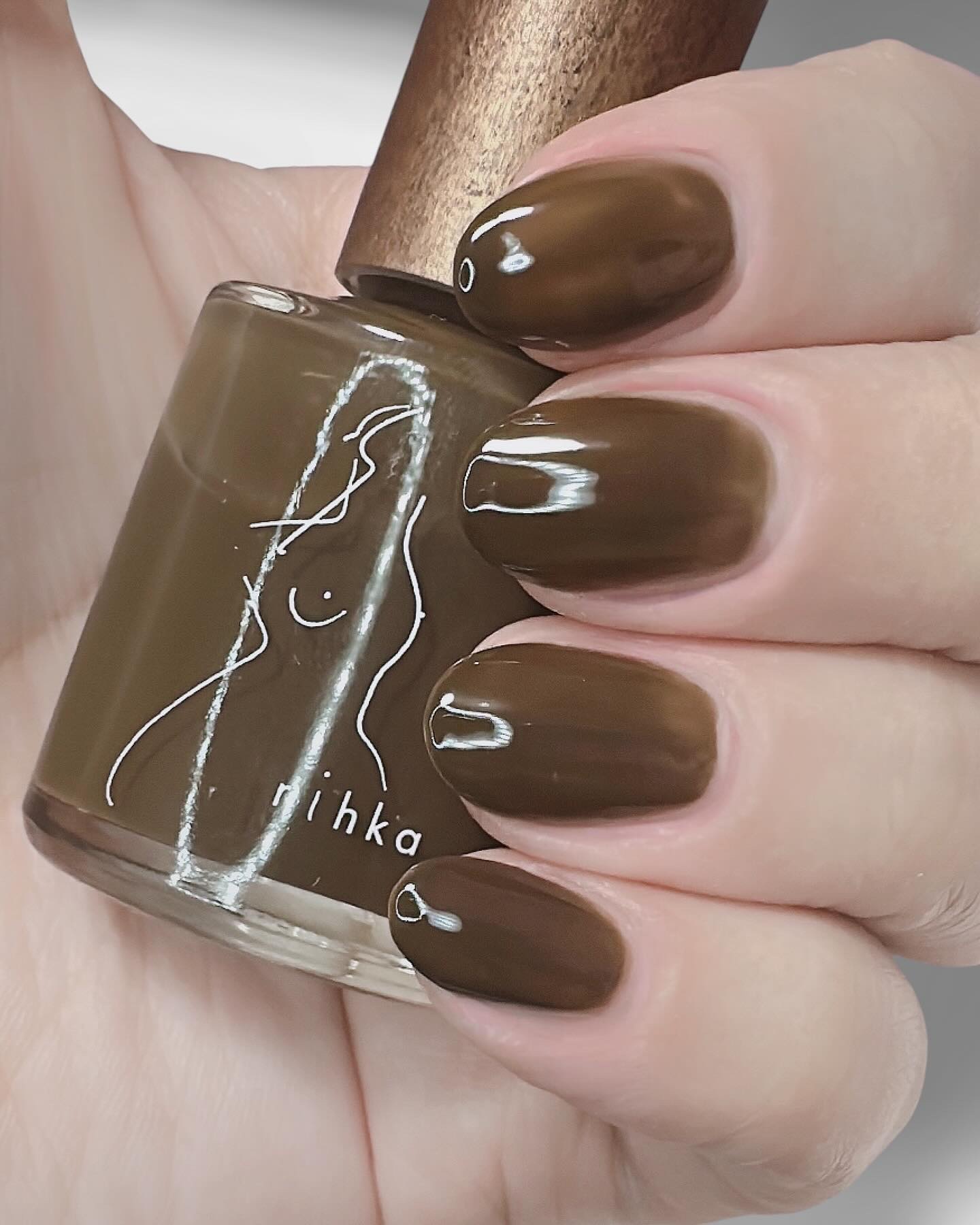 ネイルポリッシュ RNP105 uguisu/rihka/マニキュアを使ったクチコミ（1枚目）