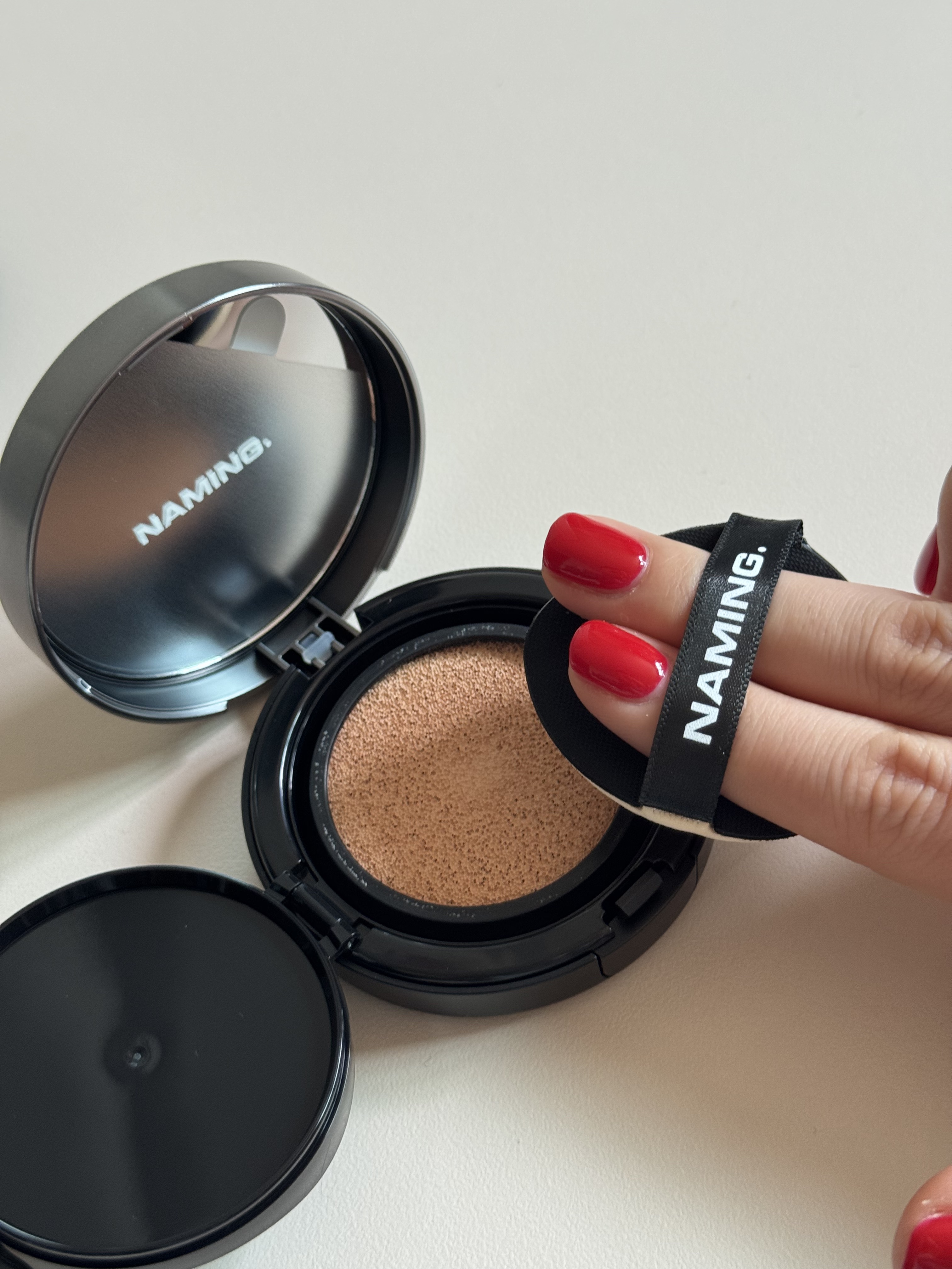 ネーミング ゼログラビティ カバーフィットクッション/NAMING./クッションファンデーションを使ったクチコミ（2枚目）