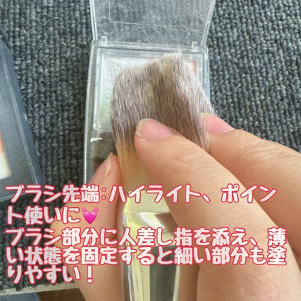 パウダーファンブラシ/ロージーローザ/メイクブラシを使ったクチコミ(4枚目)