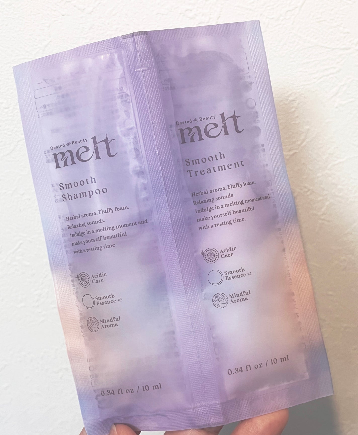 メルト スムースシャンプー/トリートメント/melt/市販シャンプーを使ったクチコミ(1枚目)