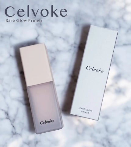 Celvoke セルヴォーク レアグロウ プライマーのクチコミ「欠品続きでずーっと気になってたCelvokeのレアグロウプライマー。
ノンパールとは思えない.....」(1枚目)