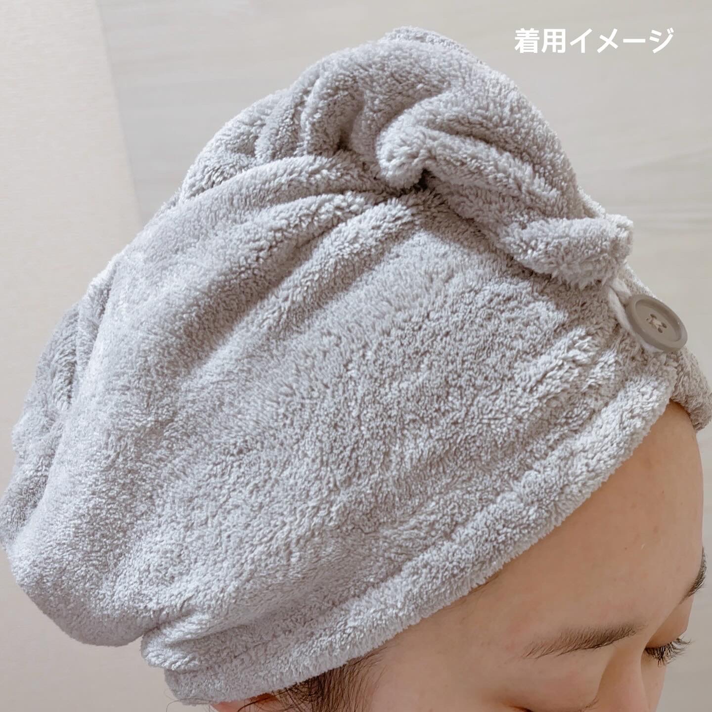 Uniqree Dry Haircap ユニークリードライヘアキャップ/ビー・エヌ/ヘアケアグッズを使ったクチコミ（3枚目）