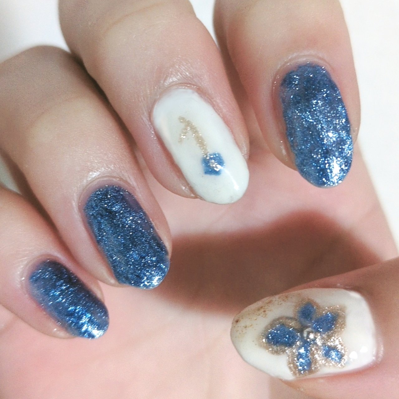 ジェルネイル（ライト対応）/セリア/ジェルネイルを使ったクチコミ（2枚目）