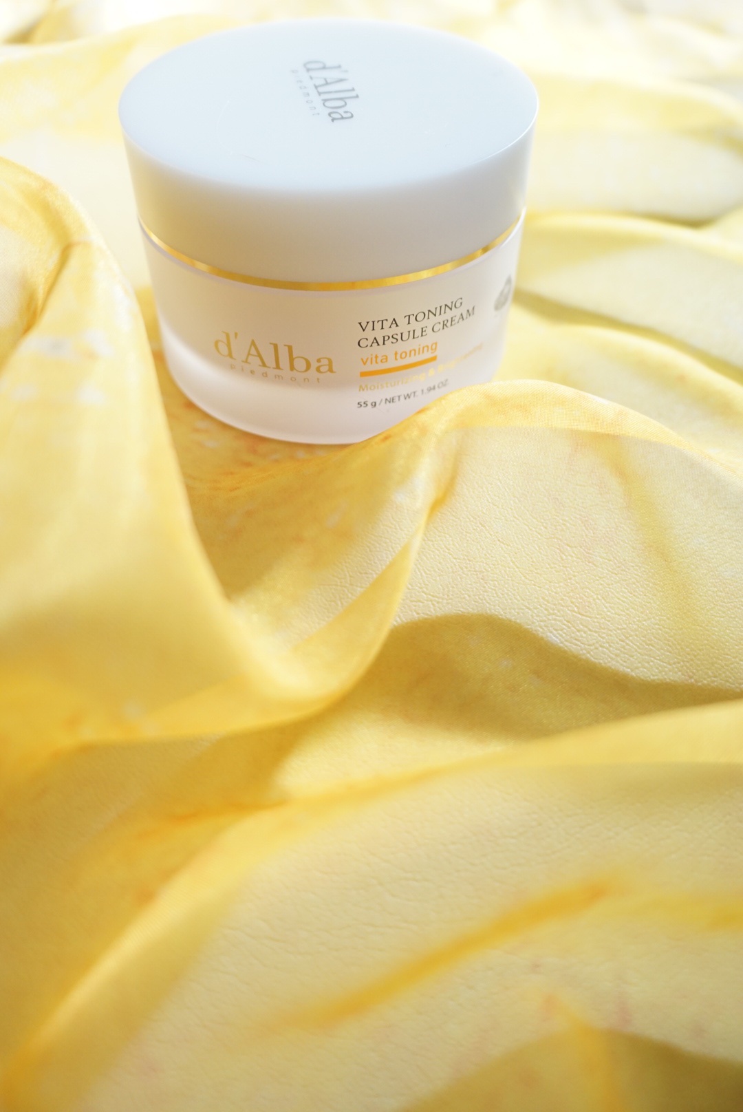 ビタトーニングカプセルクリーム/ダルバ/フェイスクリームを使ったクチコミ（2枚目）